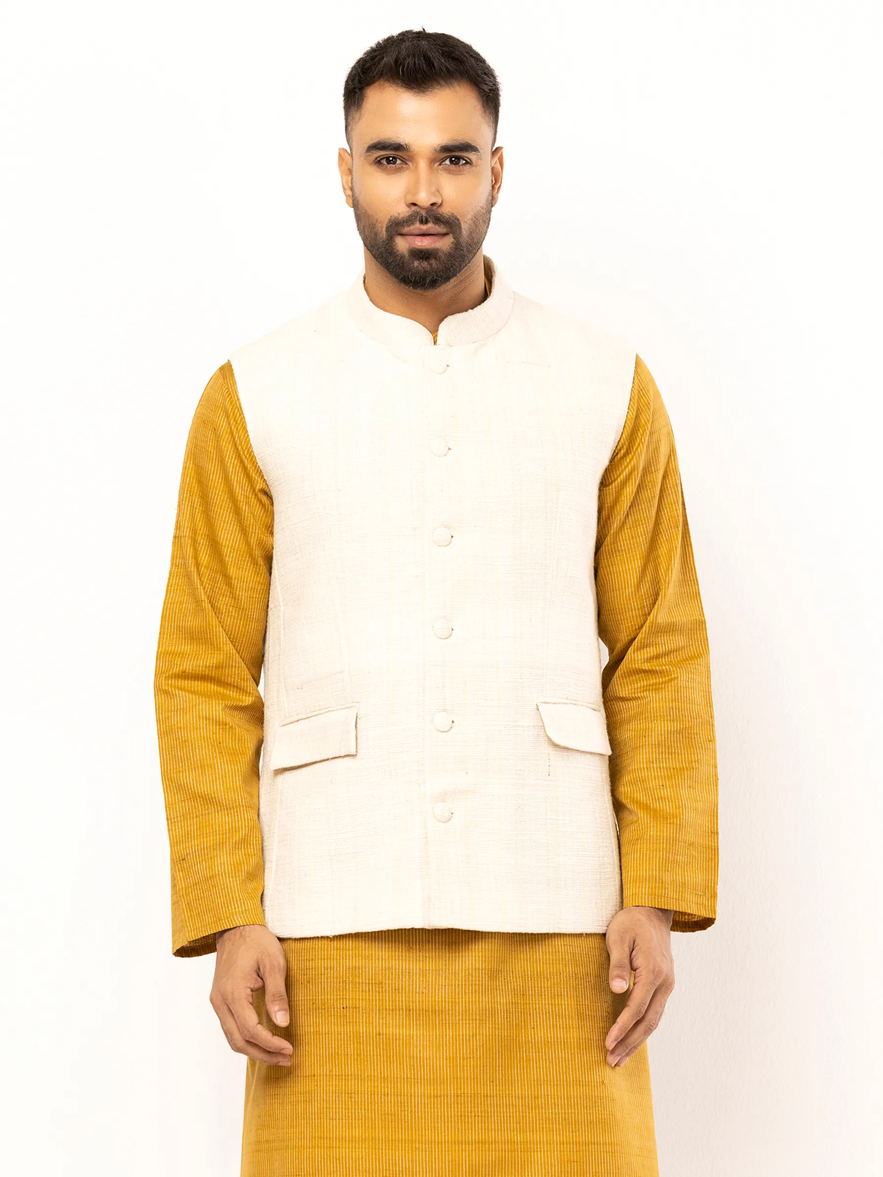 Beige Cotton Coaty